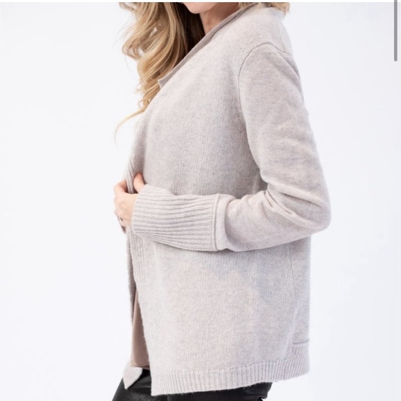 NWT Inhabit Cashmere Cardigan in twill, Size XS - Picture 4 of 13